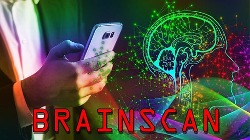 Brain Scan by Russ Wagg mixed media - INSTANT DOWNLOAD - Merchant of Magic