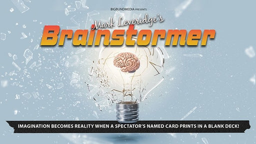 Brainstormer (Gimmicks and Online Instructions) by Mark Leveridge - Trick - Merchant of Magic