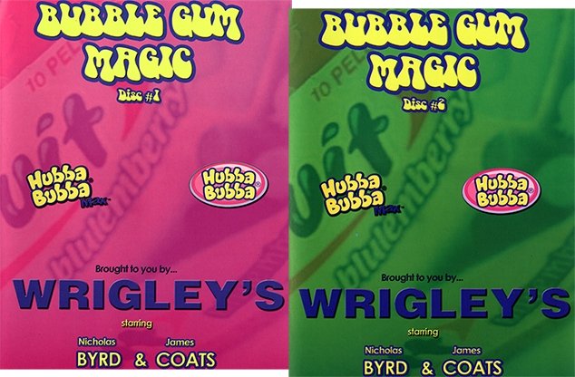 Bubble Gum Magic Set (Vol 1 and 2) by James Coats and Nicholas Byrd video - INSTANT DOWNLOAD - Merchant of Magic
