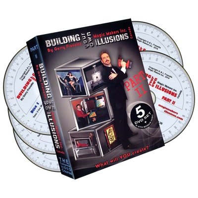 Building Your Own Illusions Part 2 (6 DVD set) by Gerry Frenette - DVD - Merchant of Magic