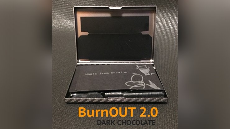 BURNOUT 2.0 CARBON DARK CHOCOLATE by Victor Voitko (Gimmick and Online Instructions) - Trick - Merchant of Magic