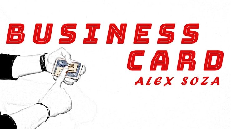 Business Card by Alex Soza video - INSTANT DOWNLOAD - Merchant of Magic