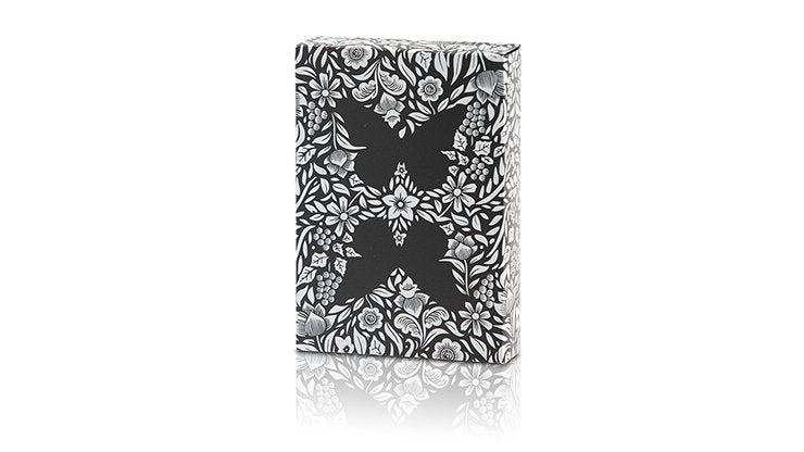 Butterfly Playing Cards Marked - Black and White Limited Edition - Merchant of Magic
