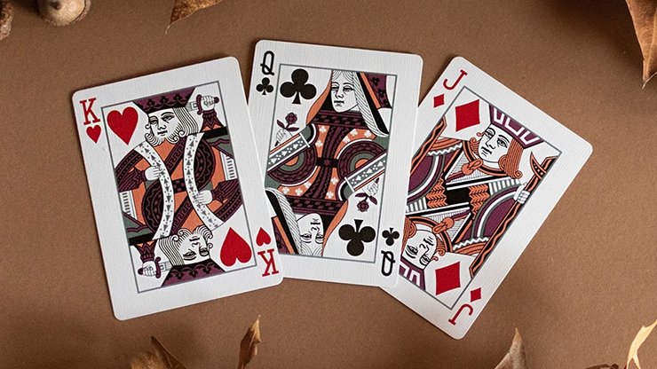 Butterfly Seasons Marked Playing Cards (Fall) by Ondrej Psenicka - Merchant of Magic