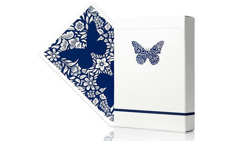 Butterfly Worker Marked Playing Cards (Blue) by Ondrej Psenicka - Merchant of Magic