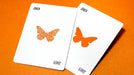 Butterfly Worker Marked Playing Cards (Orange) by Ondrej Psenicka - Merchant of Magic