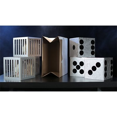 Cages and Dice from Paper Bag by Tora Magic - Merchant of Magic