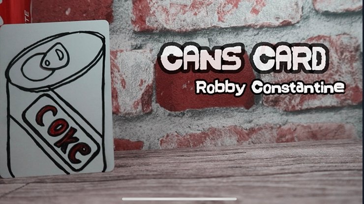 Cans Card by Robby Constantine video - INSTANT DOWNLOAD - Merchant of Magic