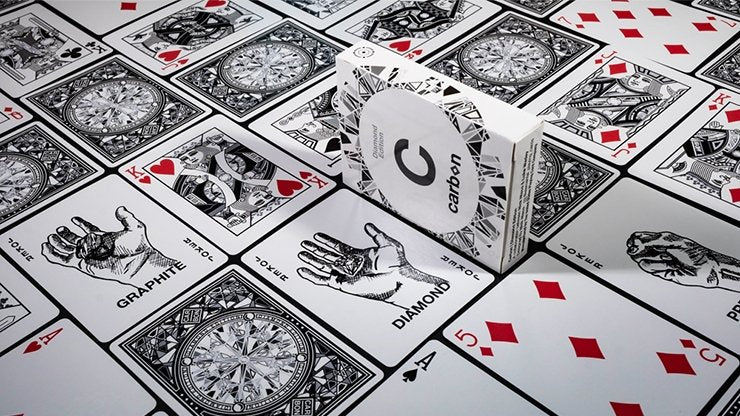 Carbon (Diamond Edition) Playing Cards - Merchant of Magic