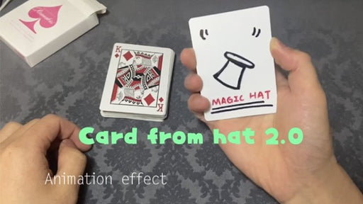 Card from Hat 2.0 by Dingding video - INSTANT DOWNLOAD - Merchant of Magic