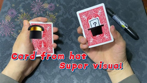 Card From Hat by Dingding video - INSTANT DOWNLOAD - Merchant of Magic