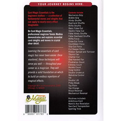 Card Magic Essentials - DVD - Merchant of Magic