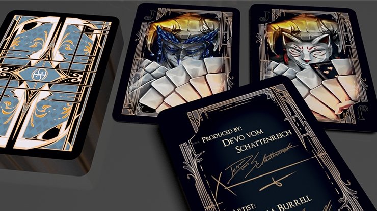 Card Masters Precious Metals (Foil) Playing Cards by Handlordz - Merchant of Magic