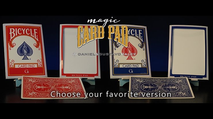 CARD PAD BLUE by Gustavo Raley - Merchant of Magic