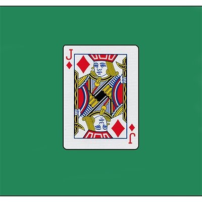 Card Silk 18" (jack of diamonds) - Merchant of Magic