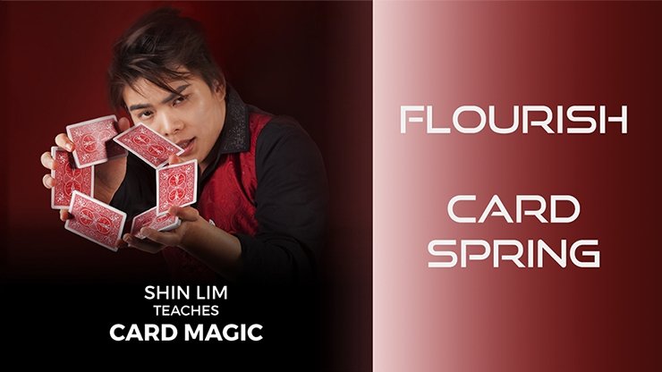Card Spring Flourish by Shin Lim (Single Trick) - VIDEO DOWNLOAD - Merchant of Magic