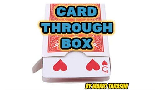Card Through Box by Mario Tarasini - INSTANT DOWNLOAD - Merchant of Magic