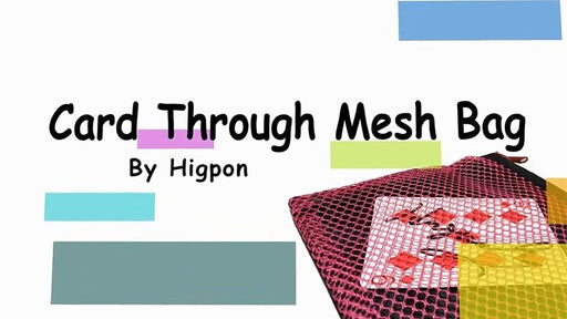 Card Through Mesh Bag by Higpon - Merchant of Magic