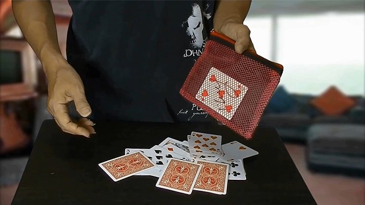 Card Through Mesh Bag by Higpon - Merchant of Magic