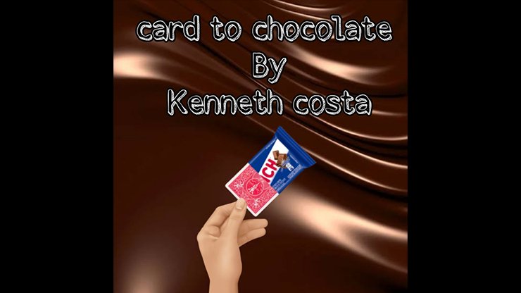 Card to Chocolate by Kenneth Costa - INSTANT DOWNLOAD - Merchant of Magic