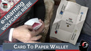 Card to Paper Wallet by Hans Trixer/Wolfgang Riebe Mixed Media DOWNLOAD - Merchant of Magic