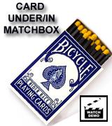 Card Under/In Matchbox - By James Prince - INSTANT DOWNLOAD - Merchant of Magic