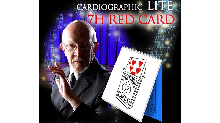 Cardiographic LITE RED CARD by Martin Lewis - Merchant of Magic