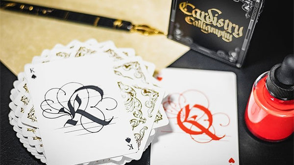 トランプ Cardistry x Calligraphy Cardistry x Calligraphy Golden Foil Playing Cards | Merchant of Magic