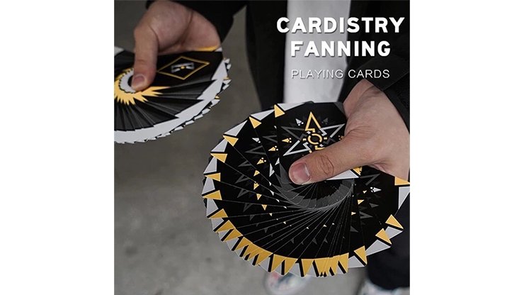 Cardisty Fanning Yellow Edition Playing Cards - Merchant of Magic