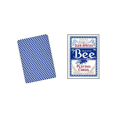 Cards Bee Poker size (Blue) - Merchant of Magic
