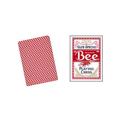 Cards Bee Poker size (Red) - Merchant of Magic