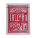 Cards Tally Ho Fan Back Poker size (Red) - Merchant of Magic