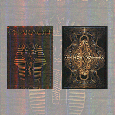 Pharaoh Limited Foil Edition Deck By Collectable Playing Cards - Merchant of Magic Magic Shop