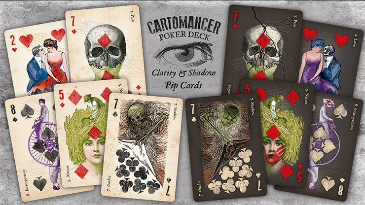 Cartomancer Clarity Classic (with Booklet) Playing Cards - Merchant of Magic