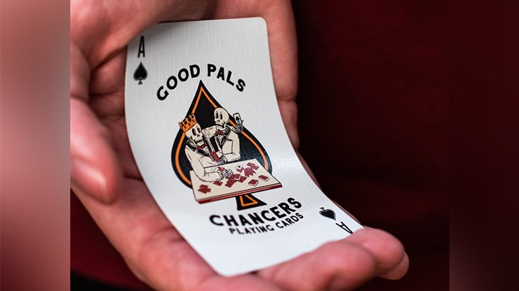 Chancers Playing Cards Black Edition by Good Pals - Merchant of Magic