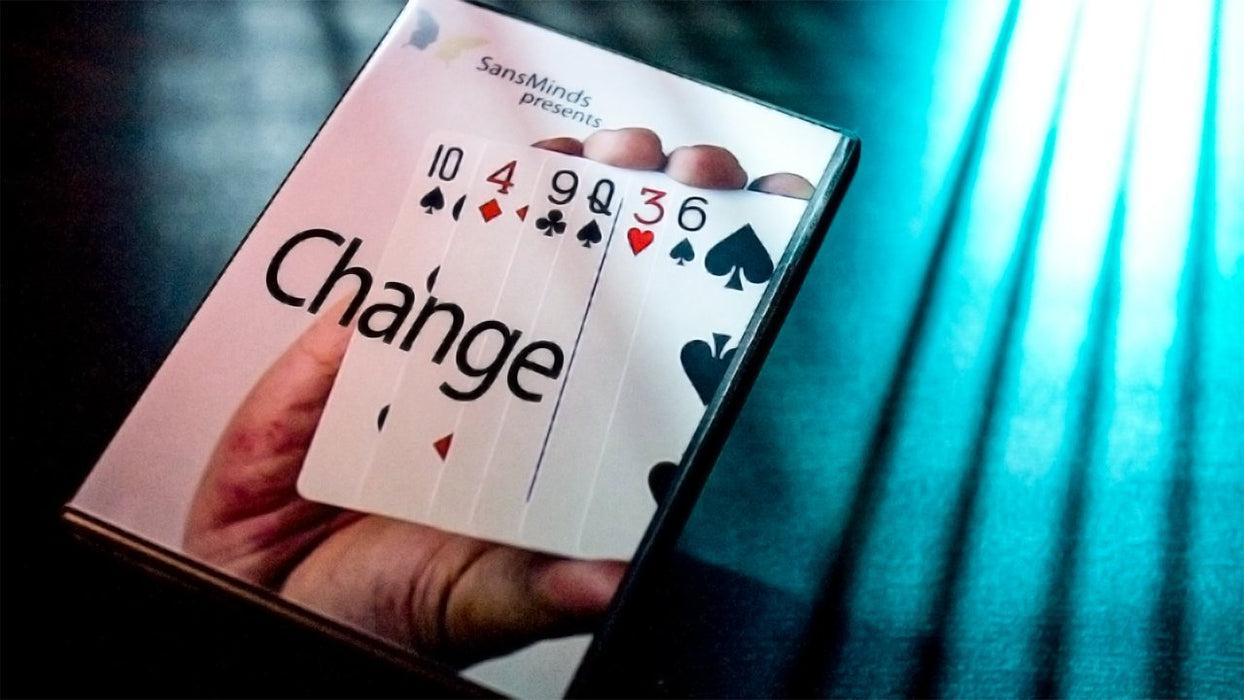 Change (DVD and Gimmick) by SansMinds - Merchant of Magic