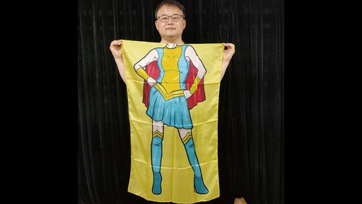 Character Silk Super Girl 35 X 43 by JL Magic - Merchant of Magic