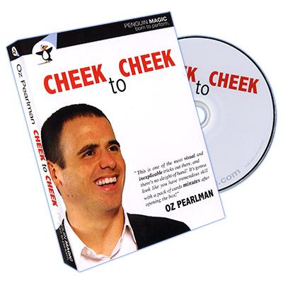 Cheek to Cheek (With Blue deck) by Oz Pearlman - DVD - Merchant of Magic