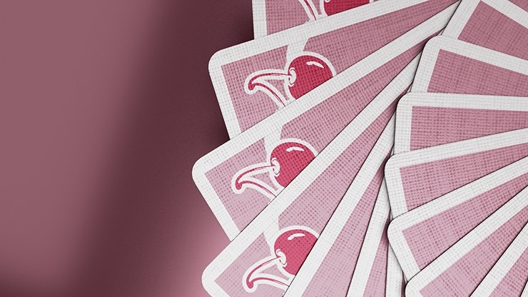 Cherry Casino Flamingo Quartz (Pink) Playing Cards By Pure Imagination Projects - Merchant of Magic