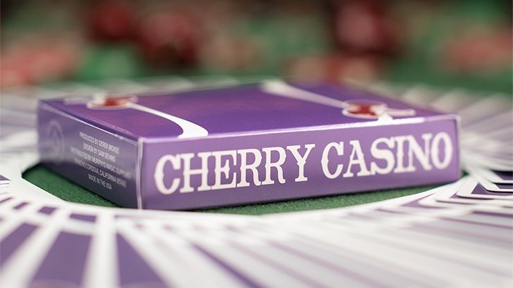 Cherry Casino Fremonts (Desert Inn Purple) Playing Cards by Pure Imagination Projects - Merchant of Magic