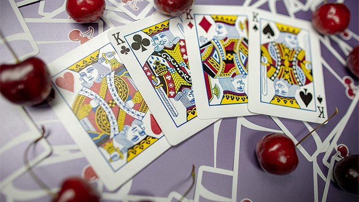 Cherry Casino Fremonts (Desert Inn Purple) Playing Cards by Pure Imagination Projects - Merchant of Magic