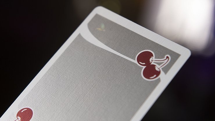 Cherry Casino House Deck (McCarran Silver) Playing Cards by Pure