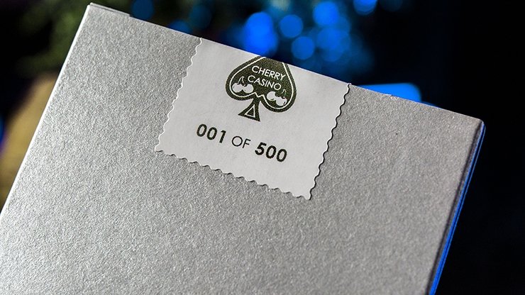 Cherry Casino House Deck (McCarran Silver) Playing Cards by Pure