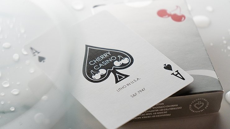 Cherry Casino - McCarran Silver Playing Cards - Merchant of Magic