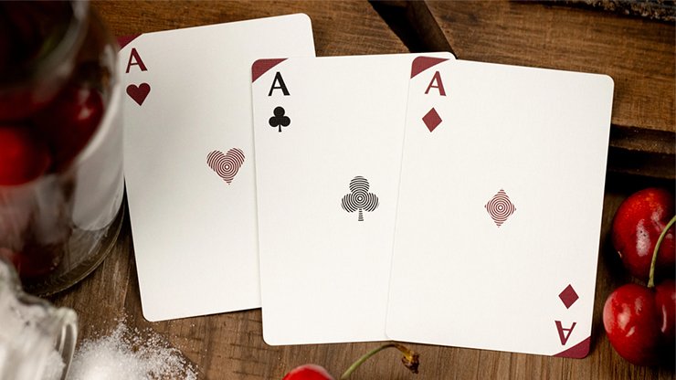 Cherry Pi Playing Cards by Kings Wild Project - Merchant of Magic