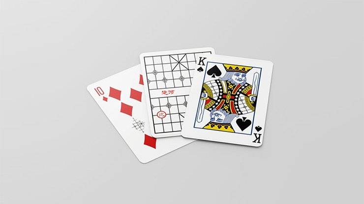 Chinese Chessboard Playing Cards by Anywhere Worldwide - Merchant of Magic