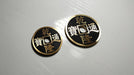 CHINESE COIN BLACK LARGE by N2G - Trick - Merchant of Magic