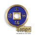 Chinese Coin - Blue and Red by Tango Magic - Merchant of Magic