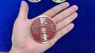 Chinese Coin Jumbo RED by N2G - Merchant of Magic