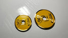 CHINESE COIN YELLOW LARGE by N2G - Trick - Merchant of Magic